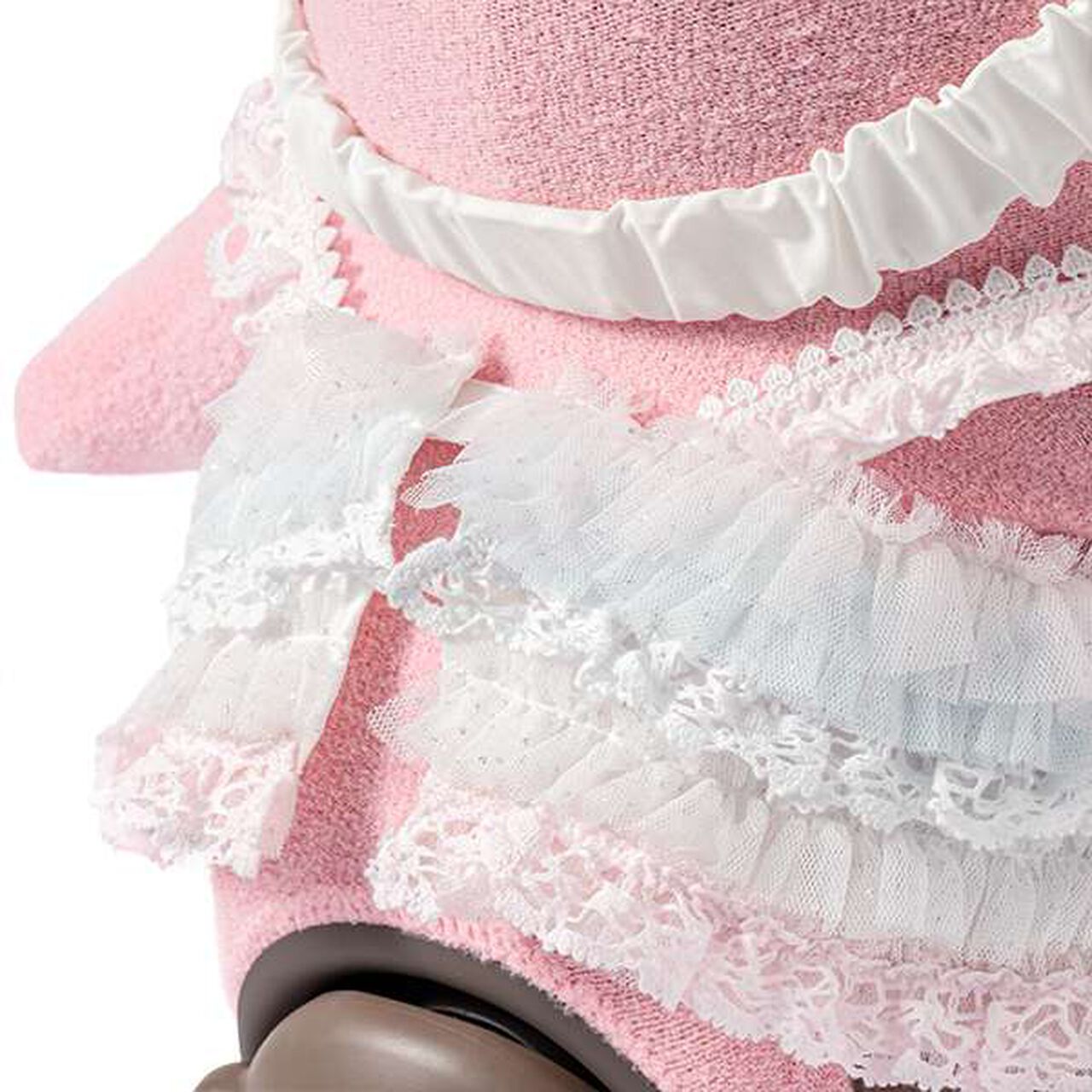 mezzo piano × LOVOT Tulle Lace Dress (with Headband),Multi color, large image number 2