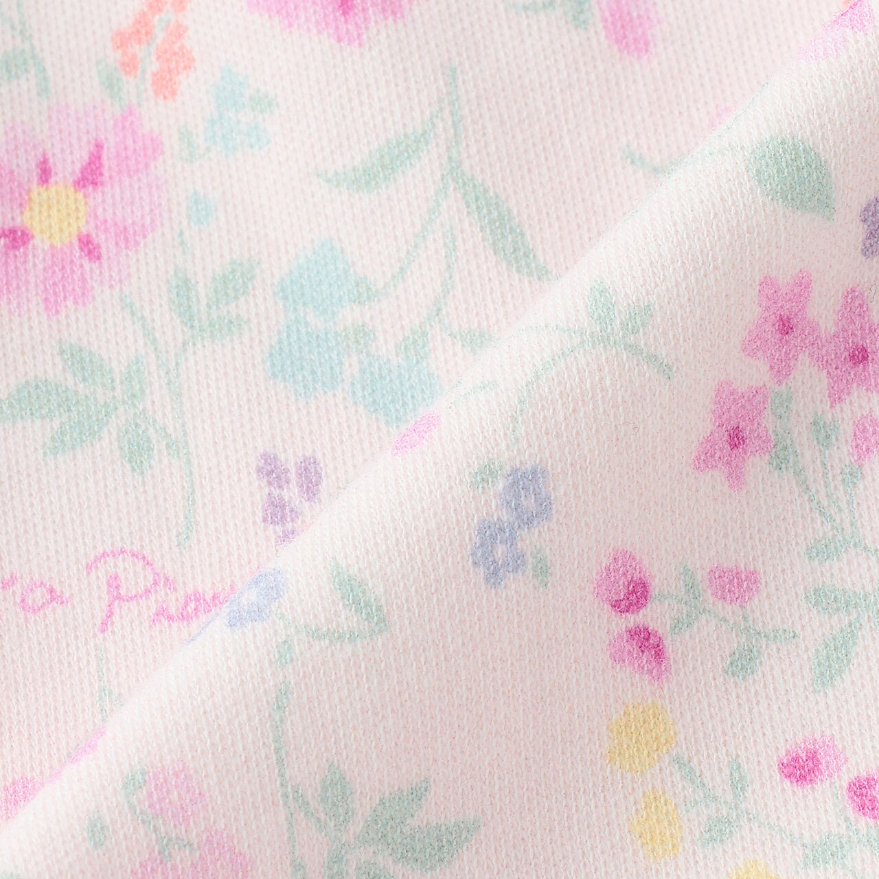 Flower Pattern 2 Way All & Bib Set [Box Included],Light pink, large image number 9