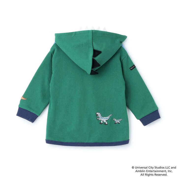 [JURASSIC WORLD] Dinosaur Hoodie,Green, medium image number 7