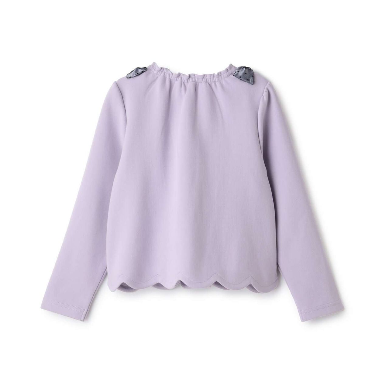 My Melody / Kuromi Scalloped Hem Sweatshirt,Pink, large image number 1