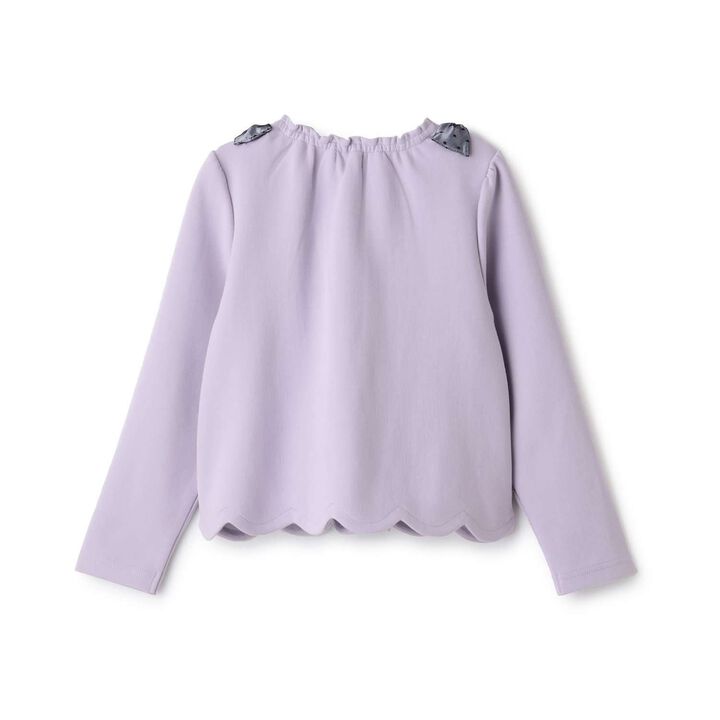 My Melody / Kuromi Scalloped Hem Sweatshirt,Pink, medium image number 1