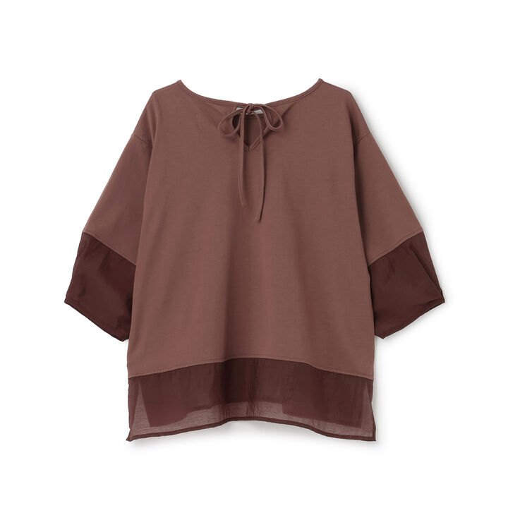 Lantern Sleeve Pullover,Turquoise, medium image number 7