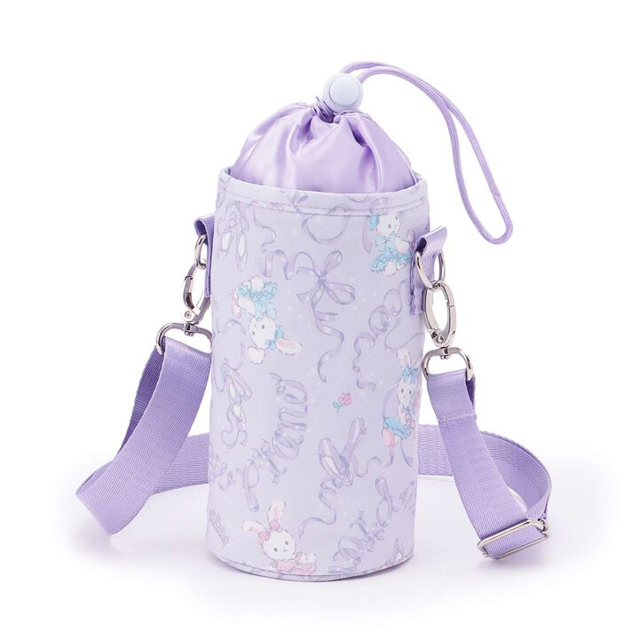 Ballet Rabbit Print Shoulder Bottle Holder,, medium