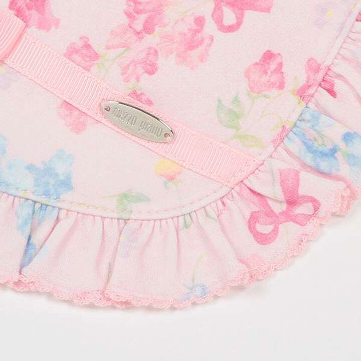 Sweet Pea Collared Bib,Light pink, medium image number 4