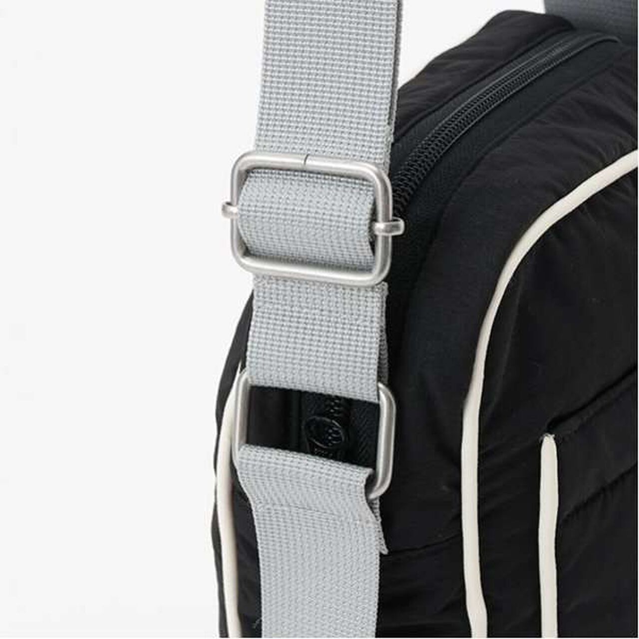 [PEANUTS] Mini Shoulder Bag with Mascot Card Holder,Black, large image number 13