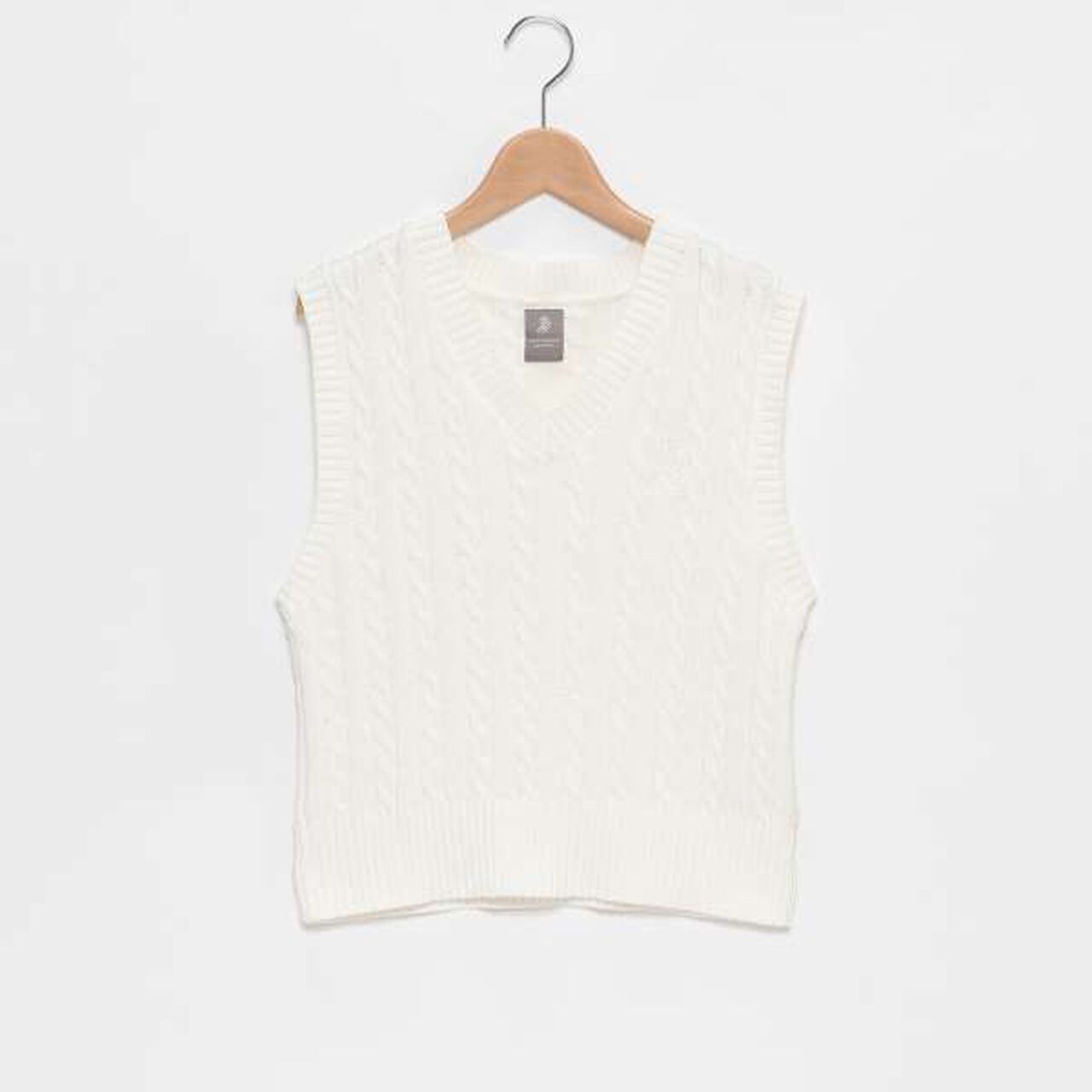 Cotton Vest,Navy, large image number 8