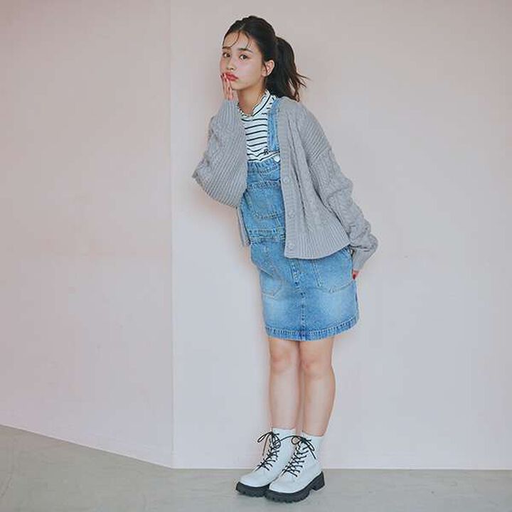 Washable Cable Knit Cardigan,Ivory, medium image number 12