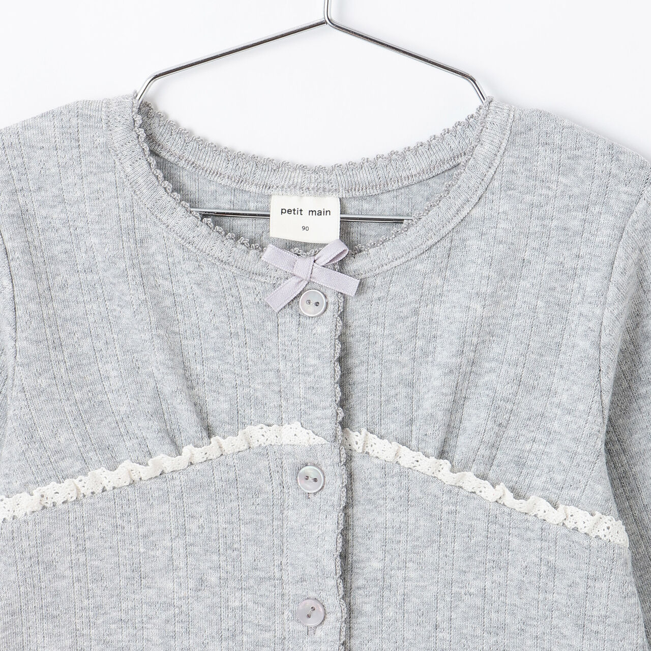 Link UV Needle-Punched Cut Cardigan,Multi color, large image number 19