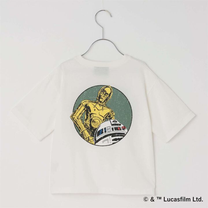 [STAR WARS] [Anti-Stain・Quick-Dry・Shape Retaining] Assorted Back Print T-Shirt [MNCM],Charcoal gray, medium image number 4