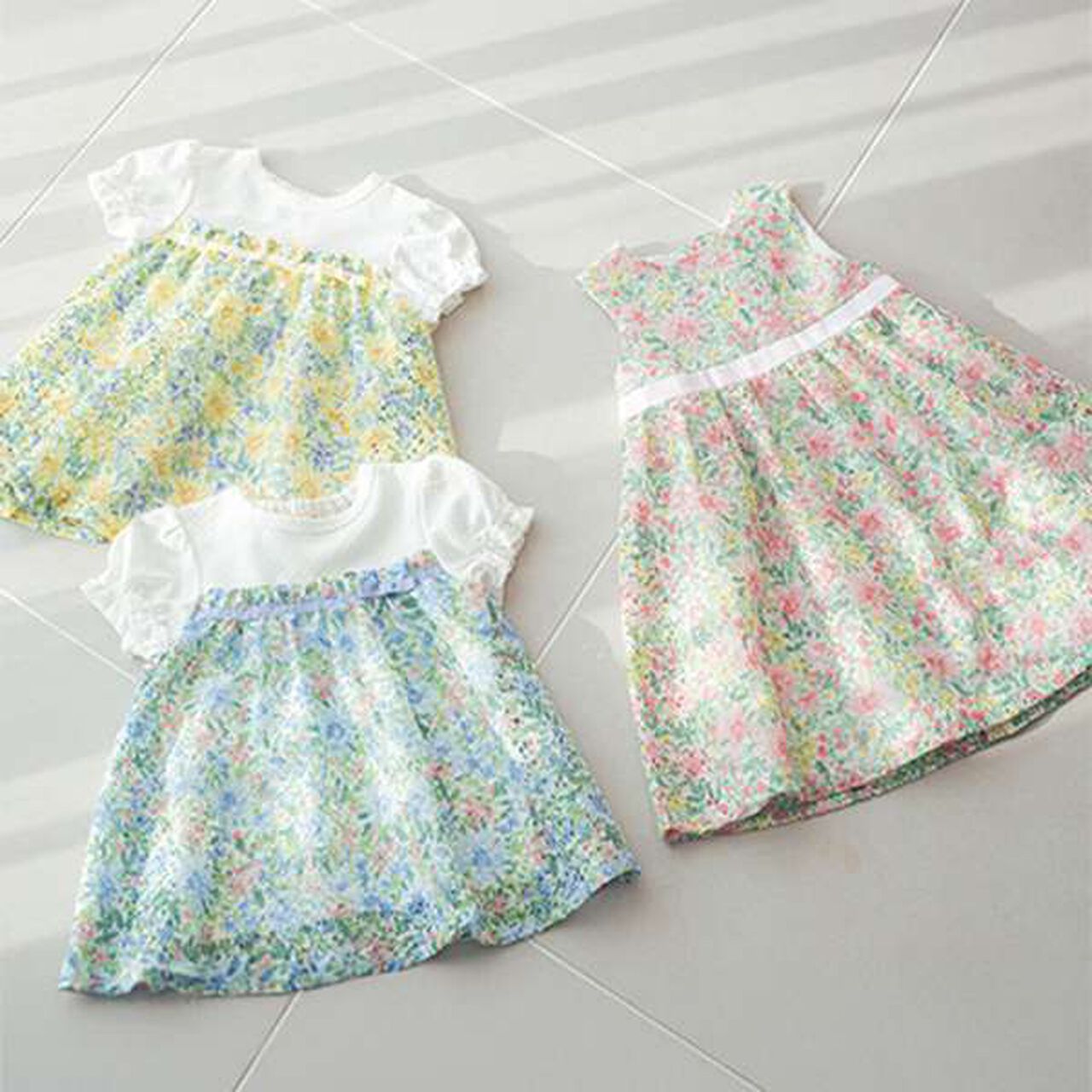 Floral Lace Tunic,Lemon yellow, large image number 2