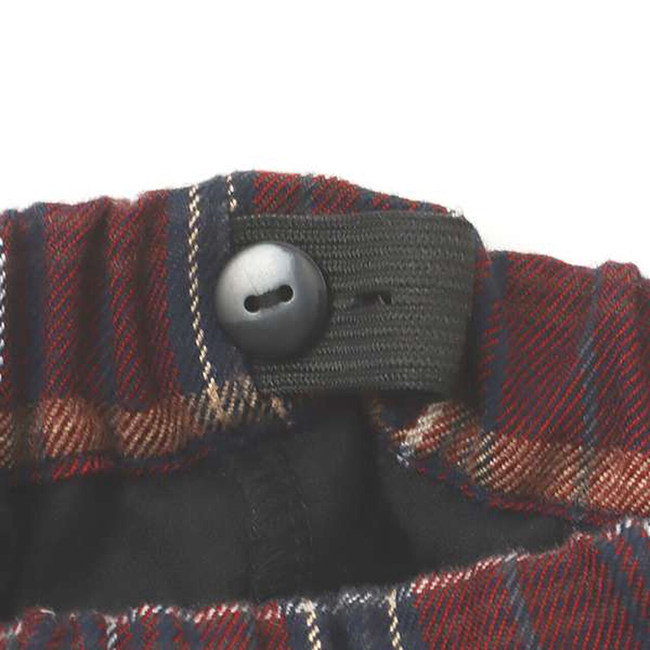 [Link] Check Pleated Skirt-Pants (Kids Size),Brown, large image number 11