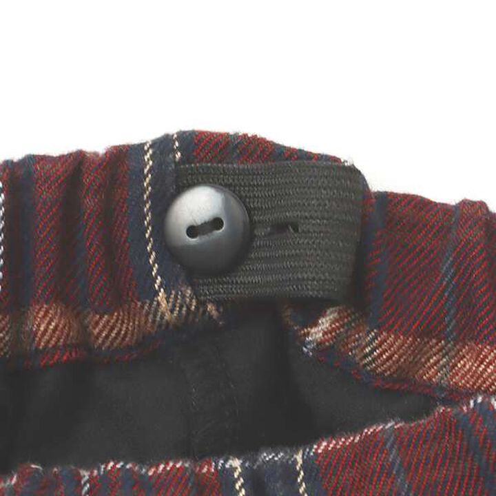 [Link] Check Pleated Skirt-Pants (Kids Size),Brown, medium image number 11