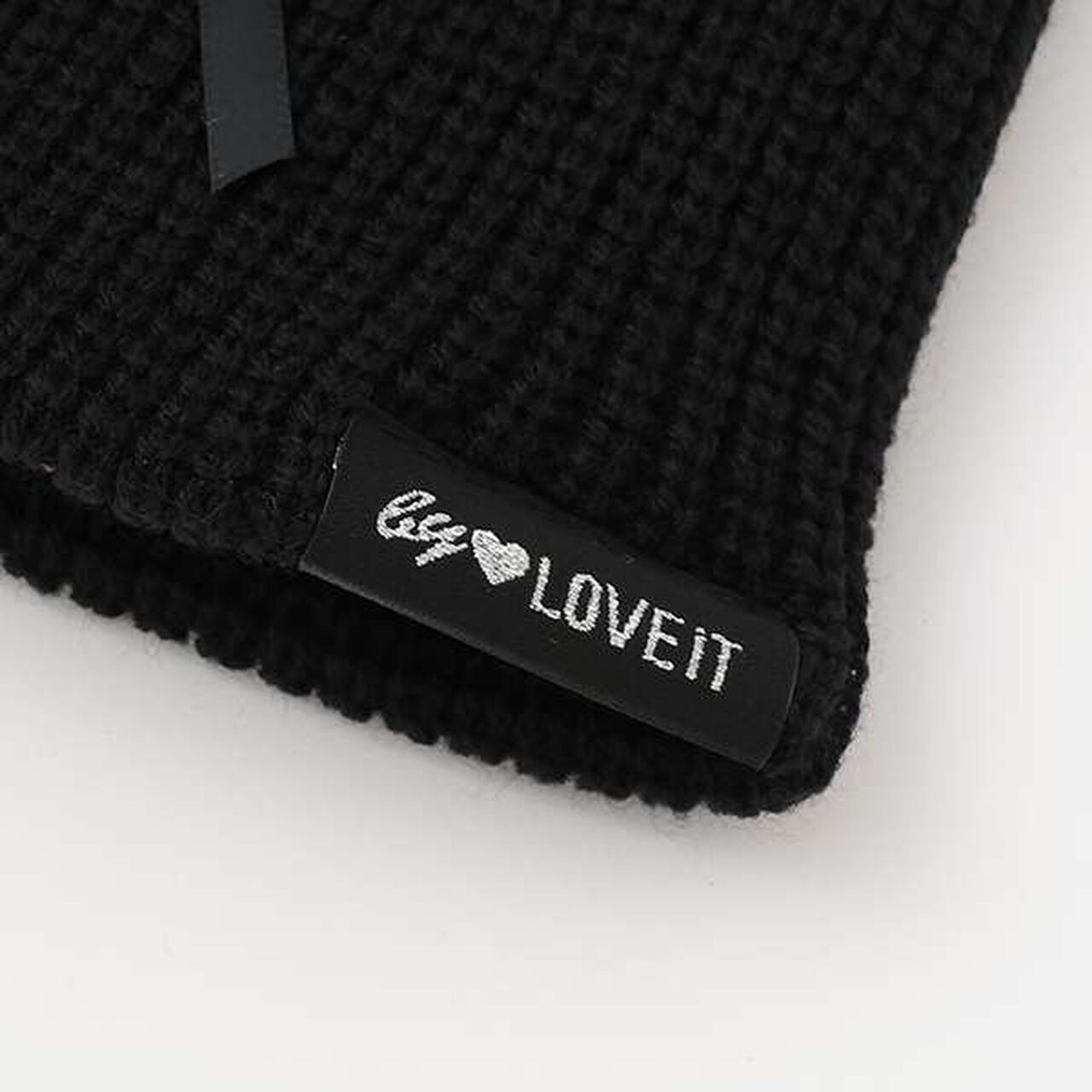 Ribbon Knit Cap,Off white, large image number 3