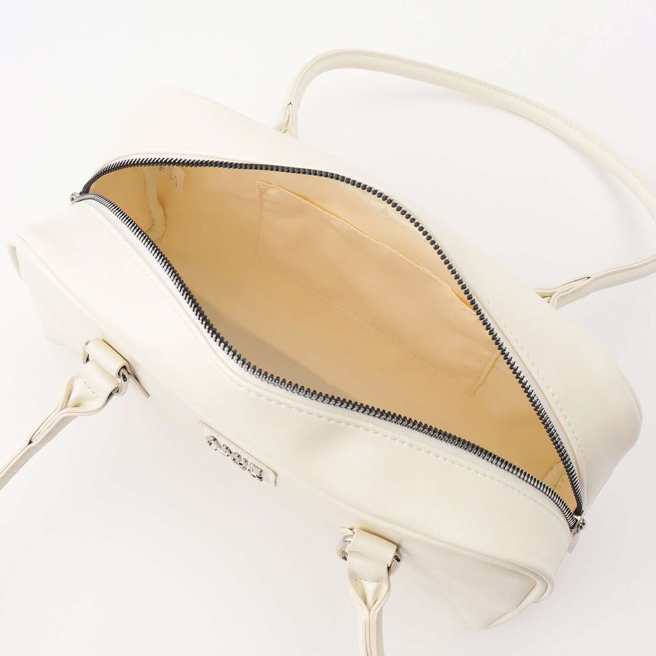 [LTXC] Square Long Handle Boston Bag,Ivory, large image number 8