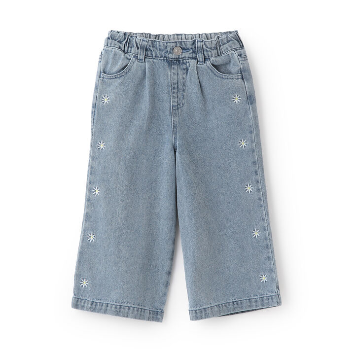 Graphic Assorted Denim Pants,Sax blue, medium image number 14