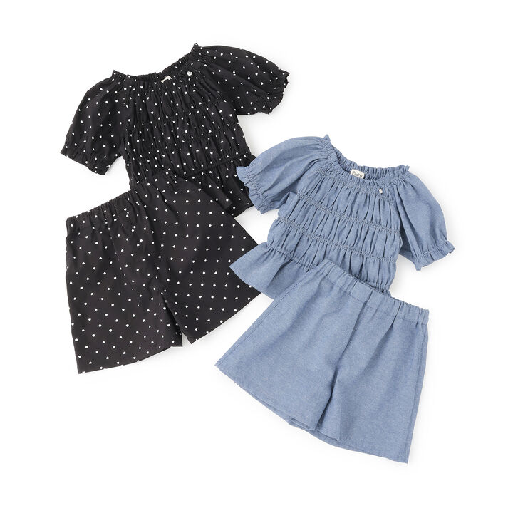 Plenty of Gathered Outfit Set,Navy, medium image number 10