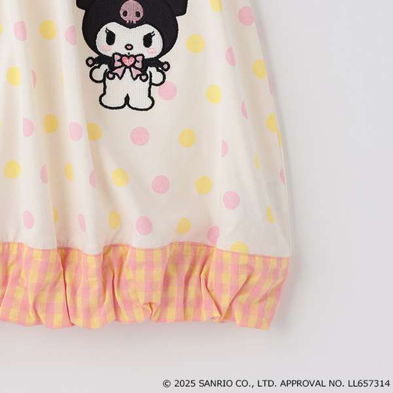 [My Melody / Kuromi] One-Piece Dress,Pink, large image number 5