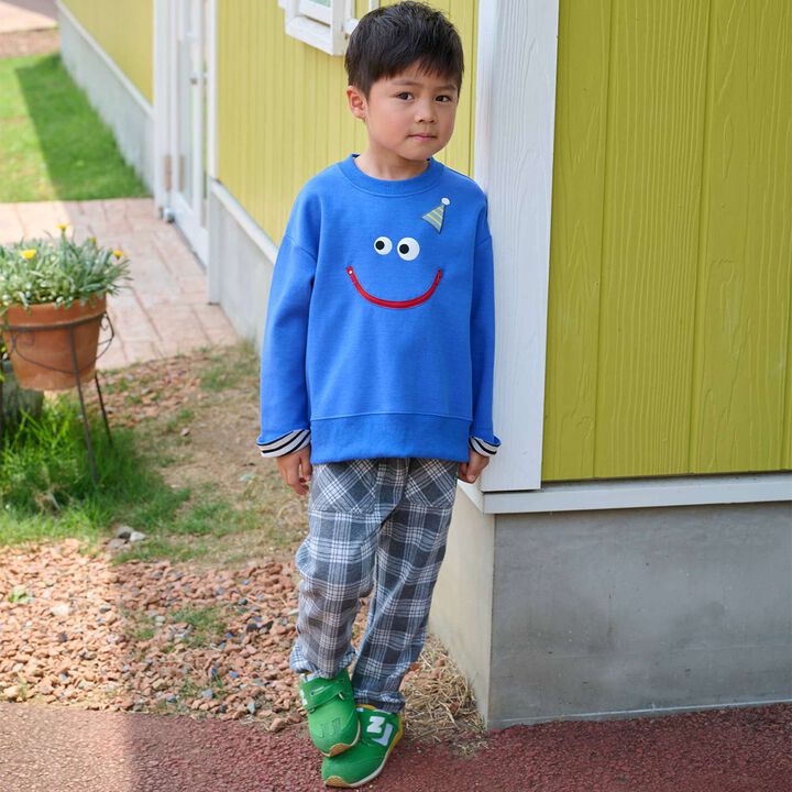 JQ Checkered Long-Length Tapered Pants,Gray, medium image number 0