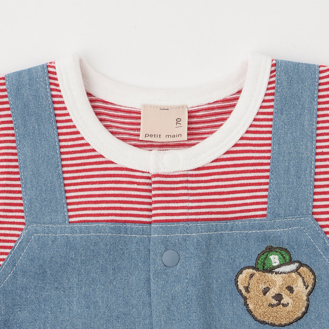 Overall Coveralls,Coral red, large image number 4
