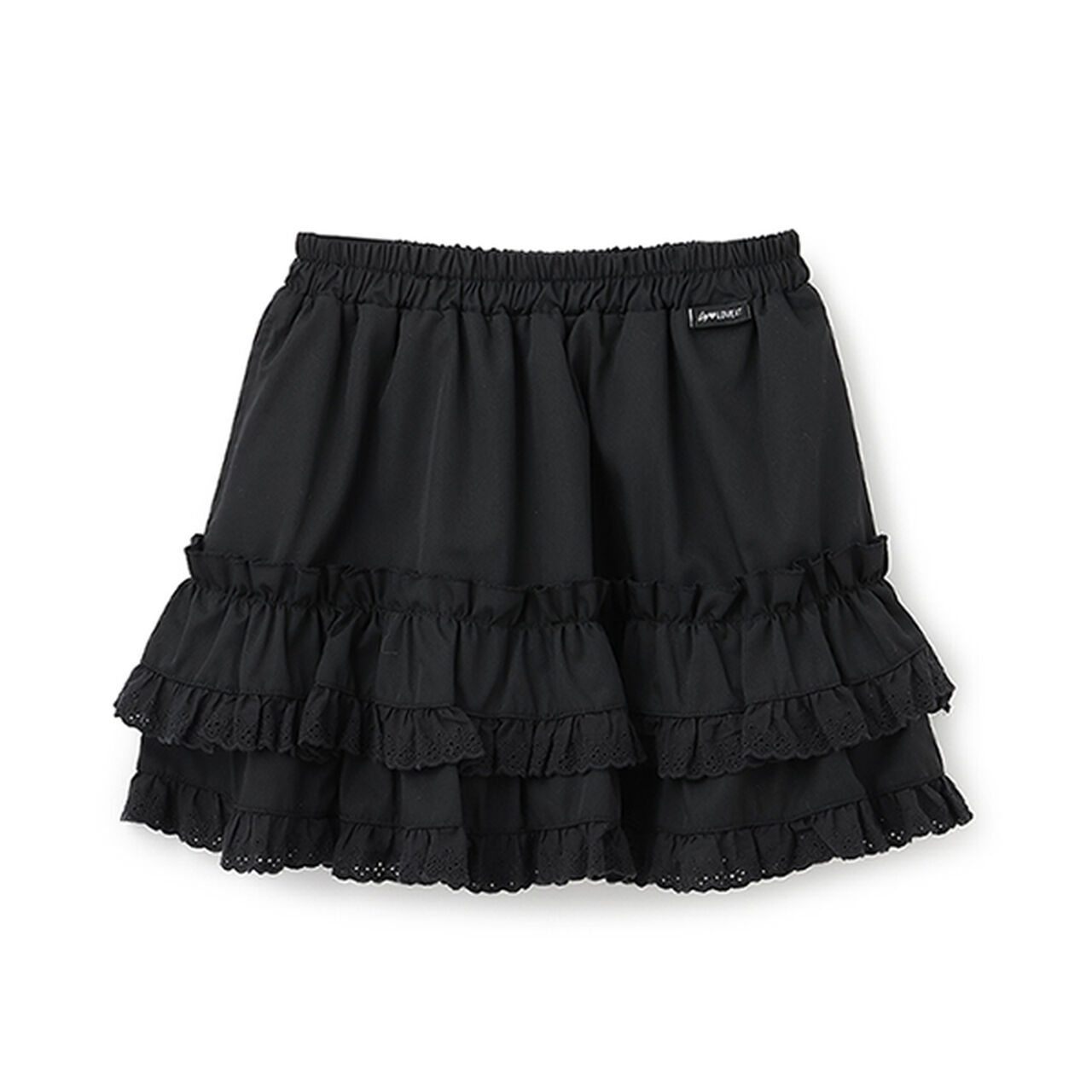 Lace Frill Skirt,Off white, large image number 11