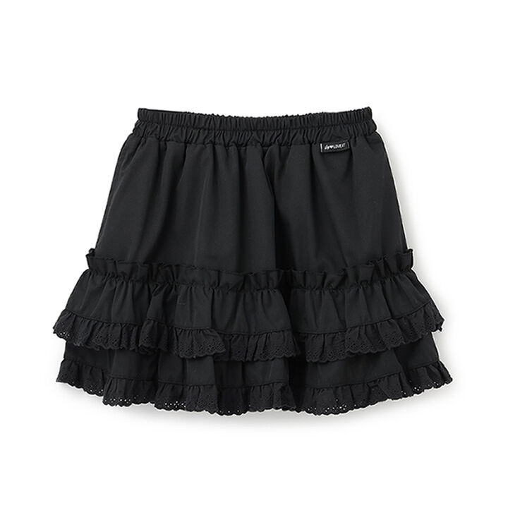 Lace Frill Skirt,Off white, medium image number 11