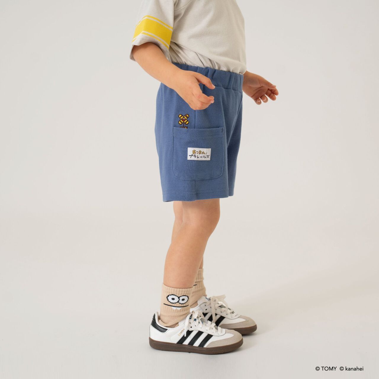 Gather! Plarails [Tomo Pants] Rails Jokers / 4-Length Pants,Moderate blue, large image number 16