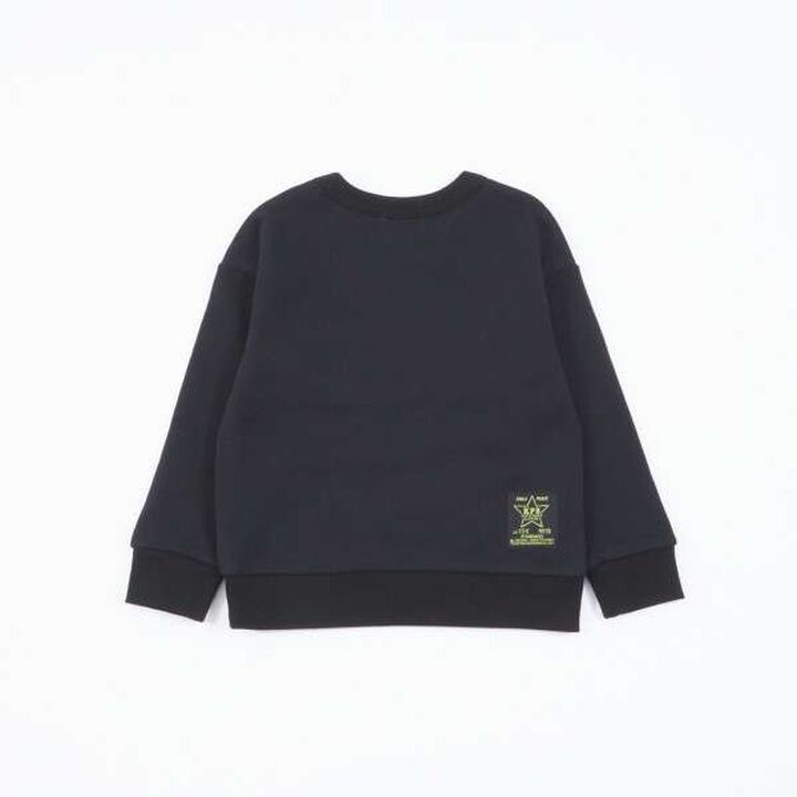 KP Boy KP Patch Sweatshirt with Pockets (0 to 0),Orange, medium image number 2
