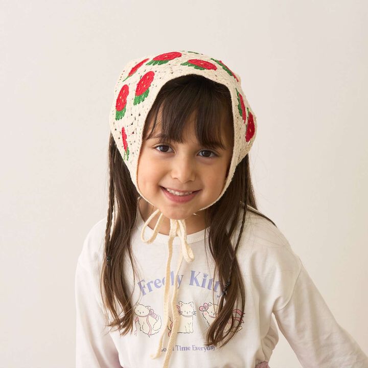 Assorted Black Crochet Babushka,Pink, medium image number 12