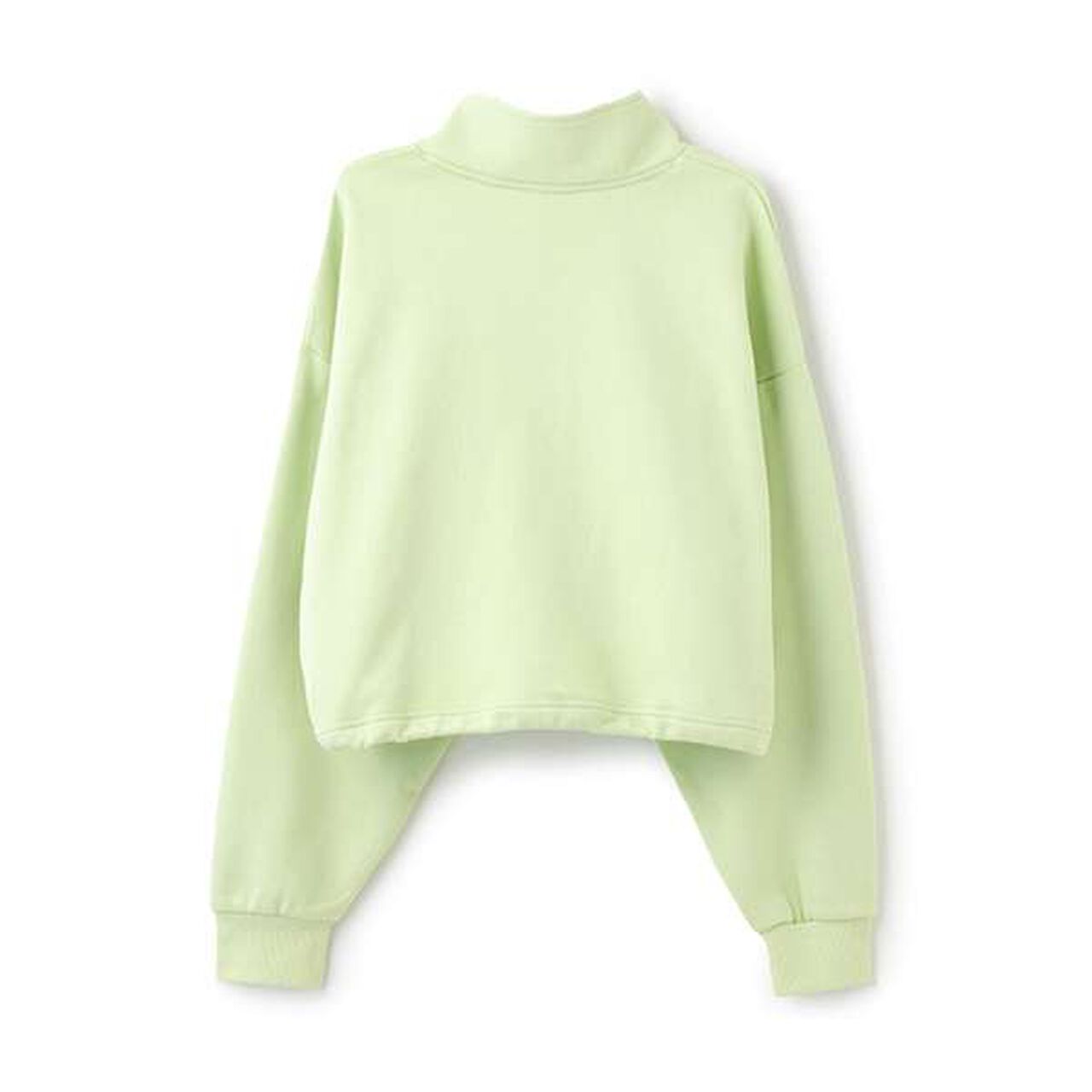 [Reebok] Cropped Half ZIP,Black, large image number 1