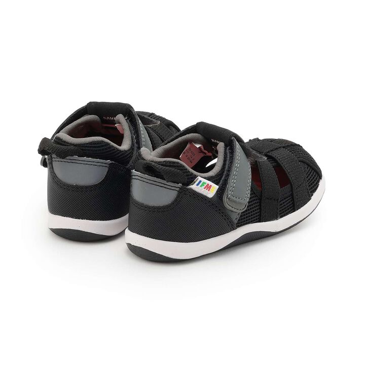 IFME Creature Double Strap Summer Shoes,Black, medium image number 1