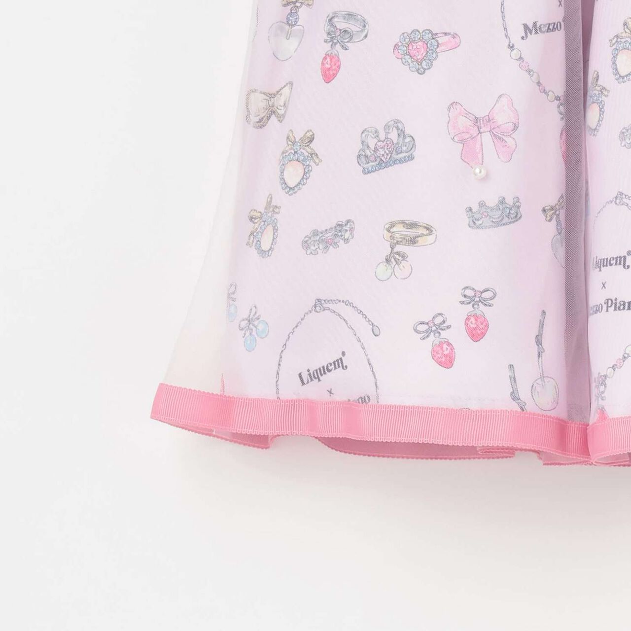 [Liquem] Pattern Docking Dress,Pink, large image number 5