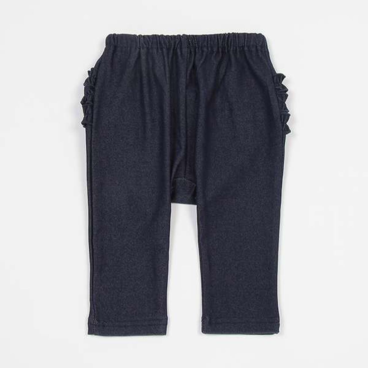 Frill Back Leggings,Blue, large image number 0