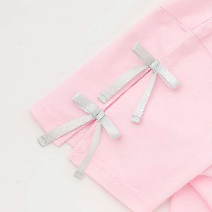 The Powerpuff Girls Sleeve Ribbon T-Shirt,Pink, medium image number 4