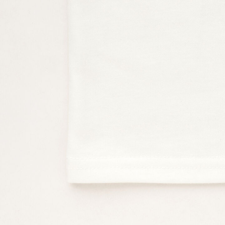[Inner Lining Included] Mesh Drawstring Short Sleeve T-Shirt,Lavender, medium image number 25