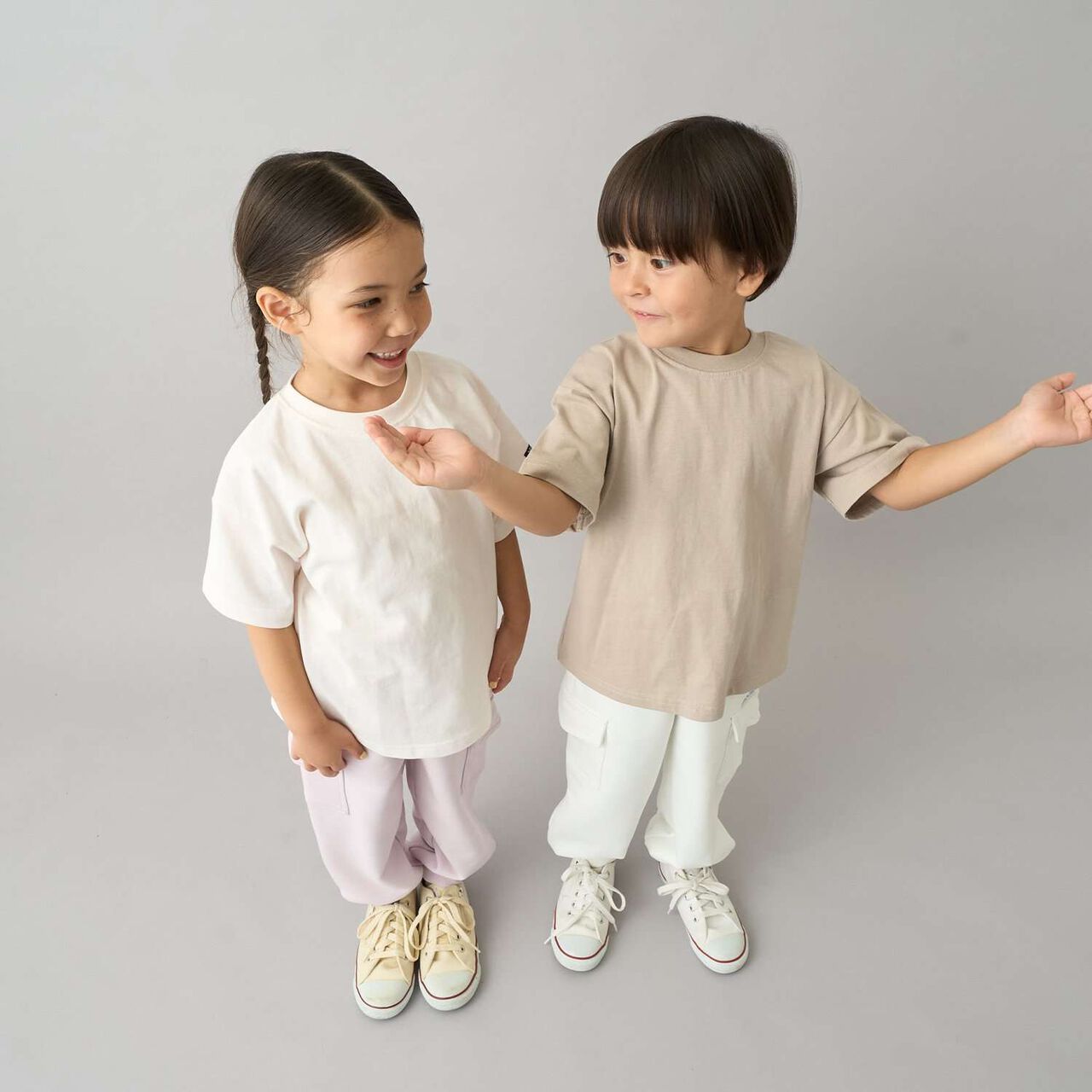 [Daily Standard Wear] 2-Pack Simple T-Shirt Set,Top gray, large image number 31