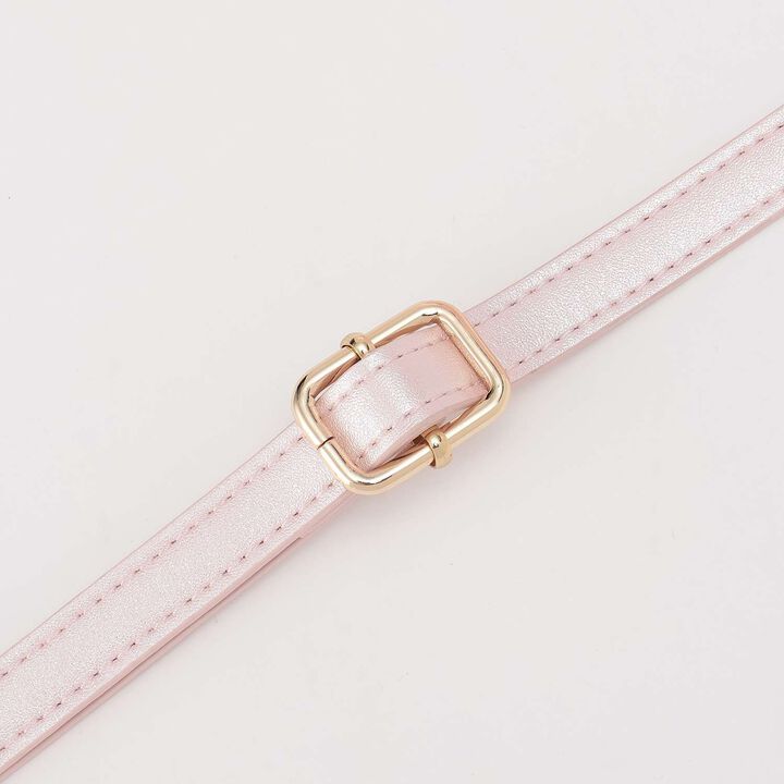 Heart Mirror 2 WAY Shoulder Bag,Light pink, medium image number 7