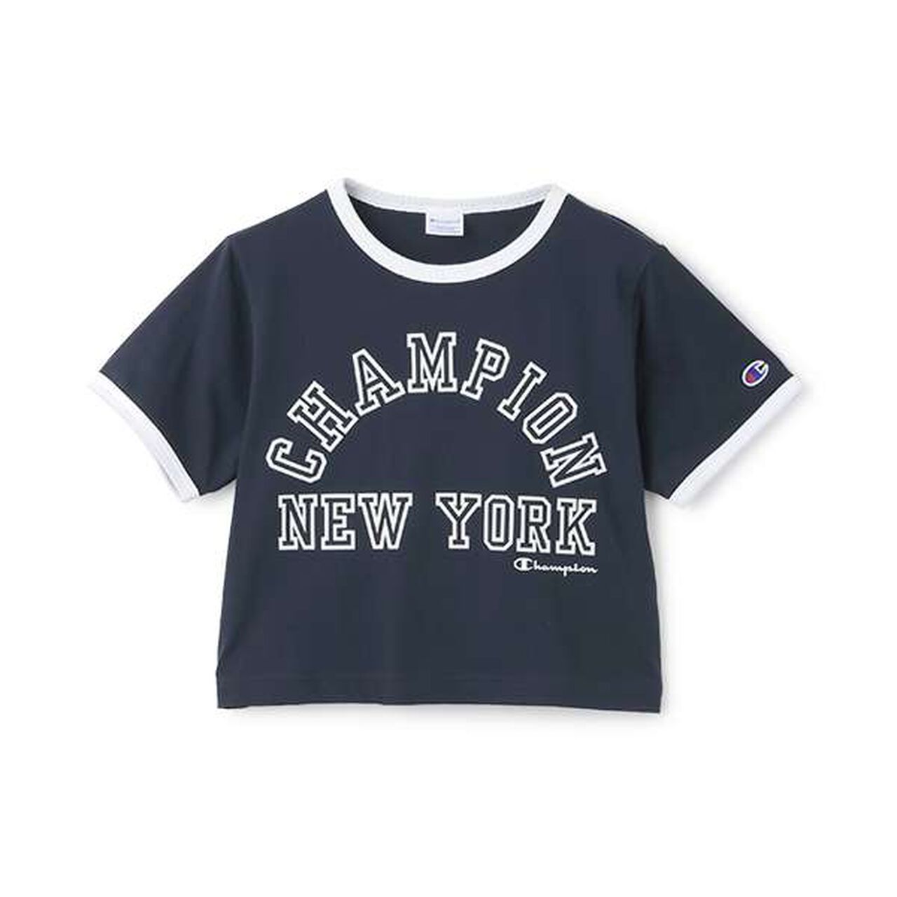 [Champion] Ringer Short Sleeve T-Shirt,Off white, large image number 4