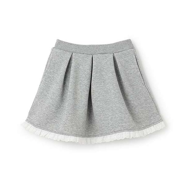 [Lycee Mine Ballet Series] [Coordinatable Setup] Pleated Skirt (Inner Shorts Included),Top gray, medium image number 1