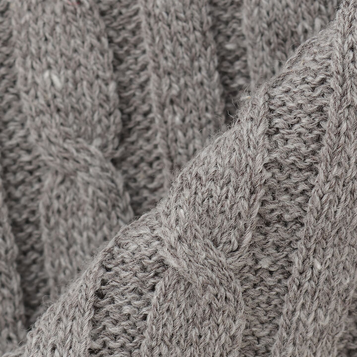 Cable Knit Cardigan,Ivory, medium image number 12