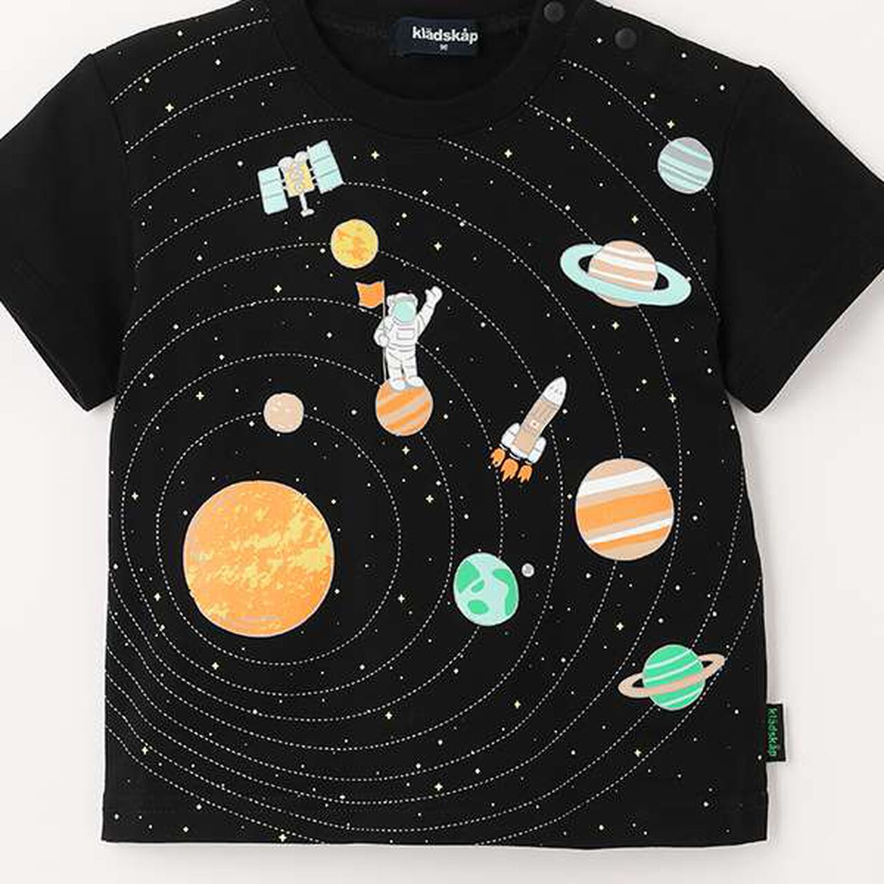 Short Sleeve T-Shirt [JAXA LABEL],Off white, large image number 5