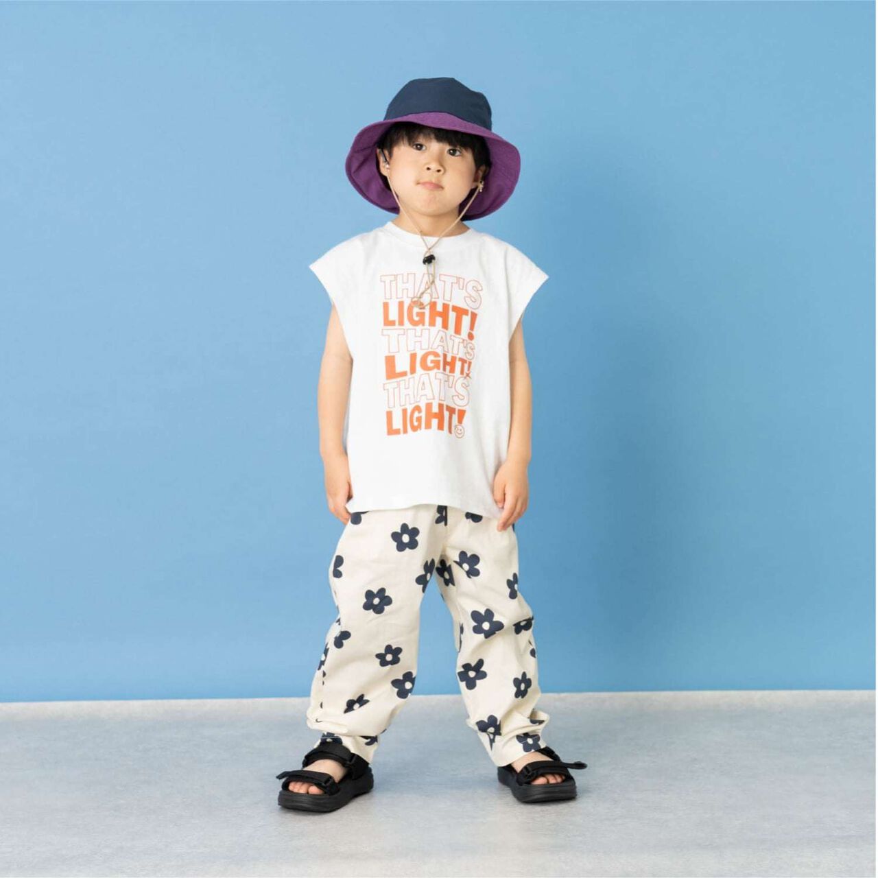 [Lightweight] Sandals,Black, large image number 3