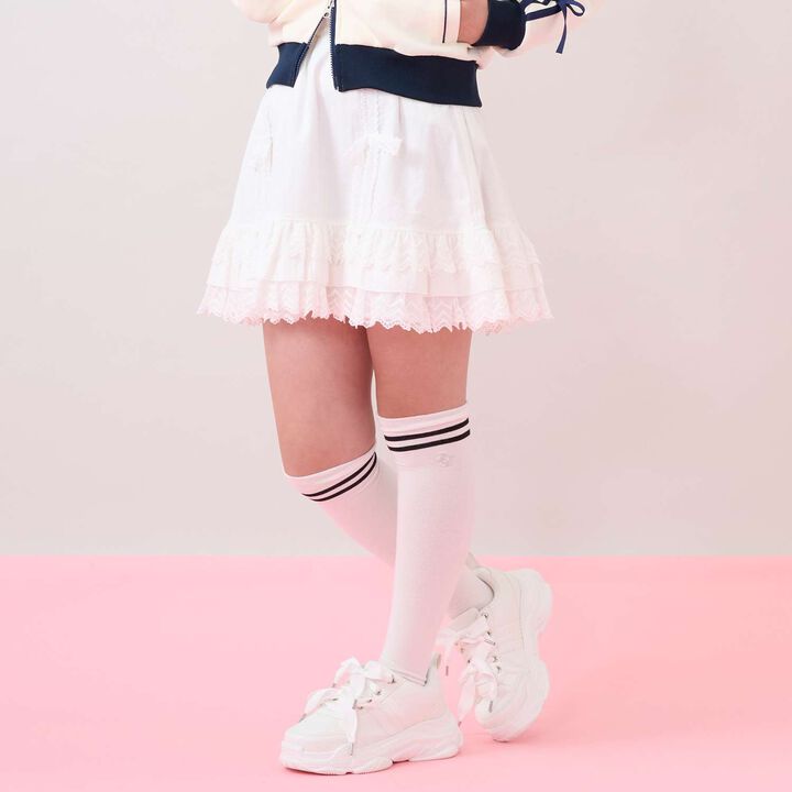 Lace Tiered Skirt,, medium