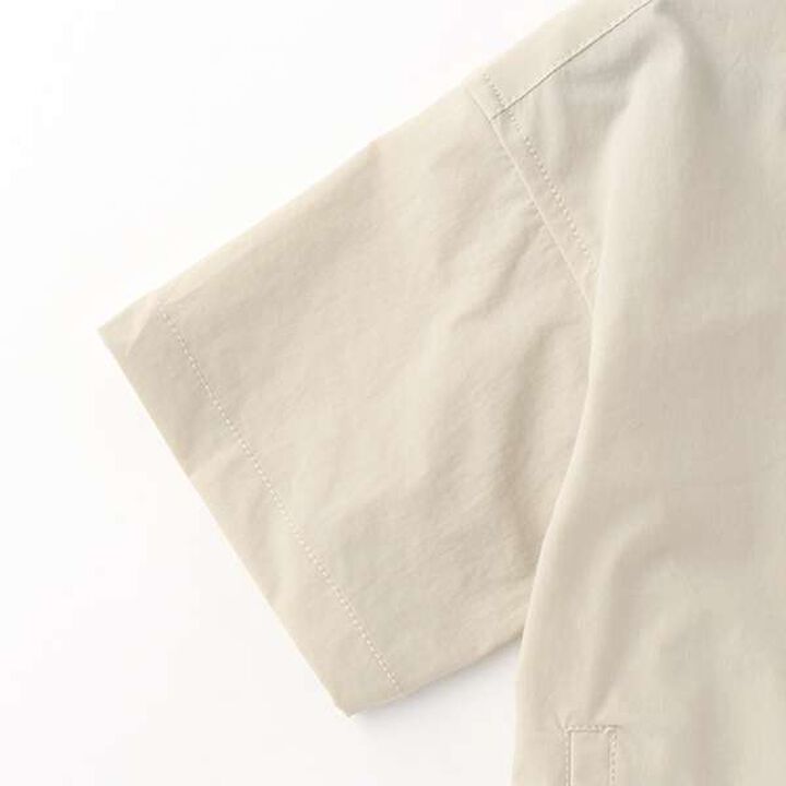 [4 WAY] Stretch Half Sleeve Shirt,Navy, medium image number 11