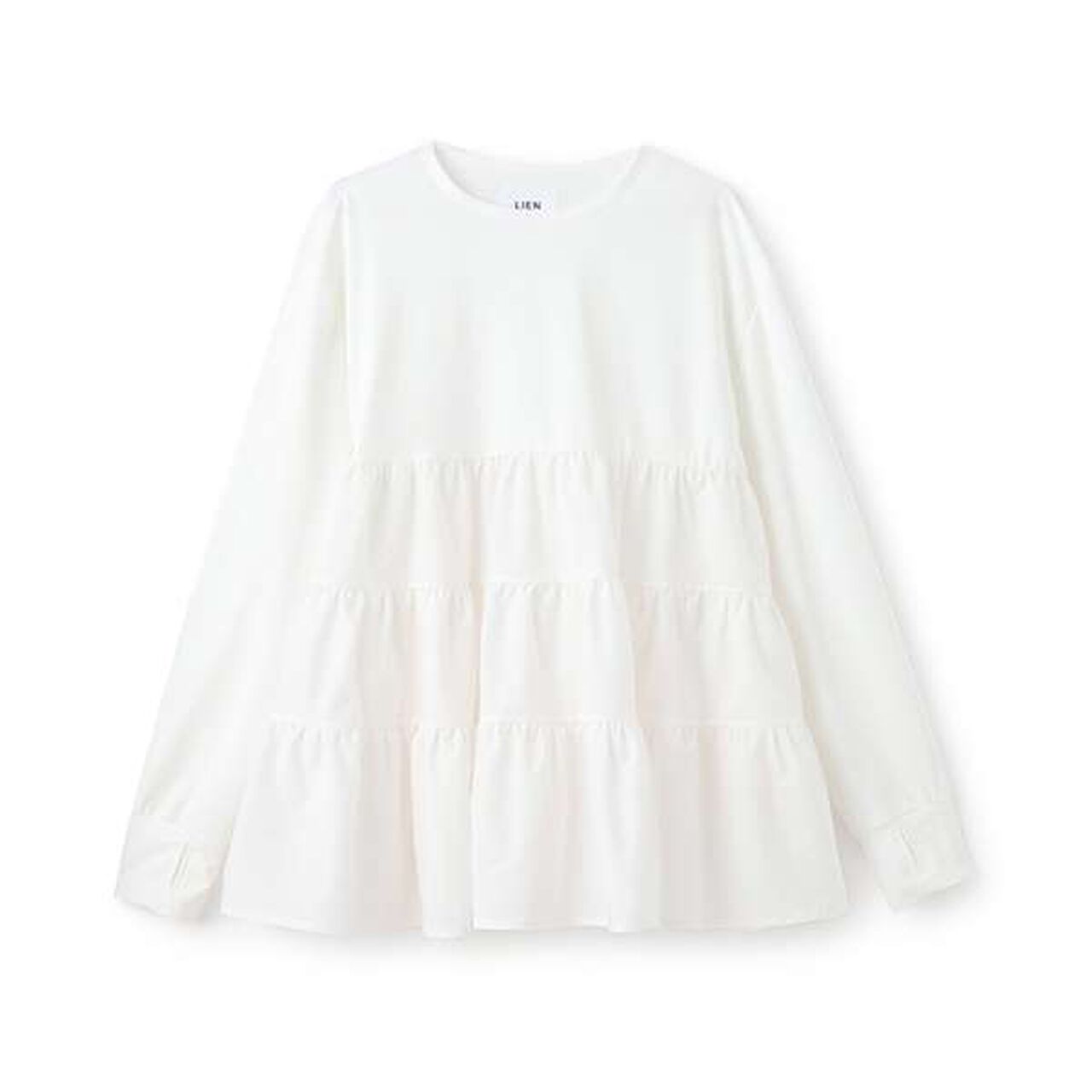 [SWIM] [Link] Tiered Rash Guard,Off white, large image number 0