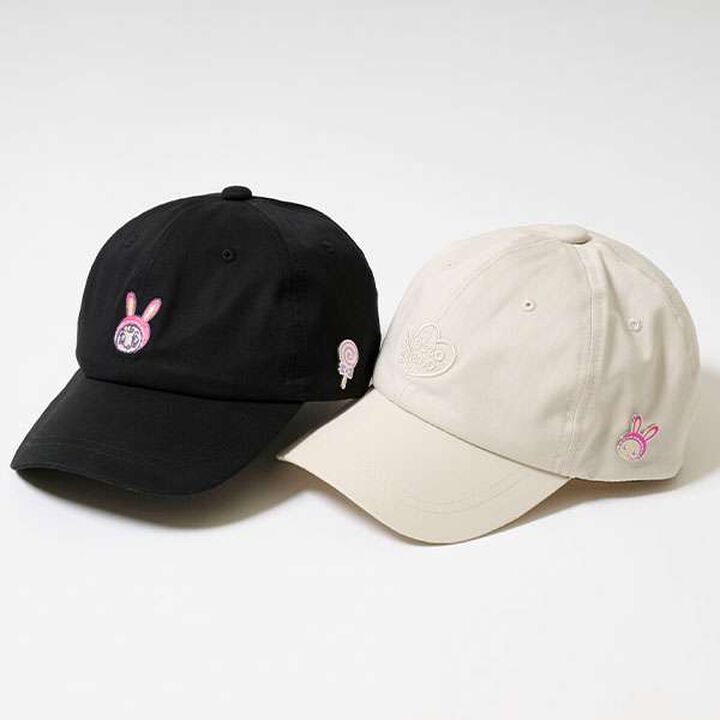 Berie-chan Cap (with Pin Badge),Black, medium image number 2