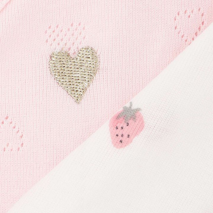 [Weak Acidity] Short Bodysuit,Light pink, medium image number 9