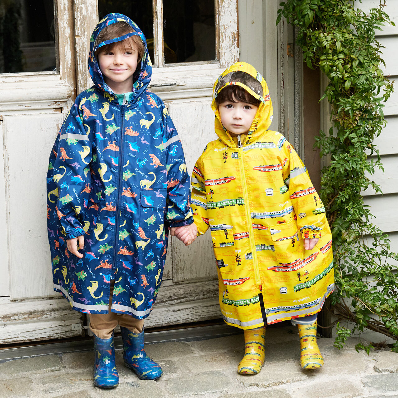 All-Over Print Rain Boots,Navy, large image number 9