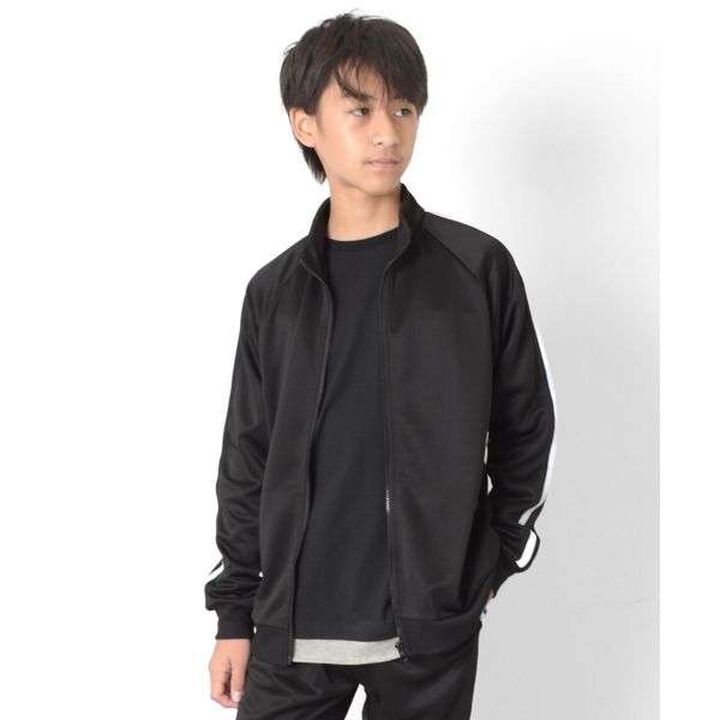 Zip-Up Blouson [Set Up Compatible],Black, medium image number 4