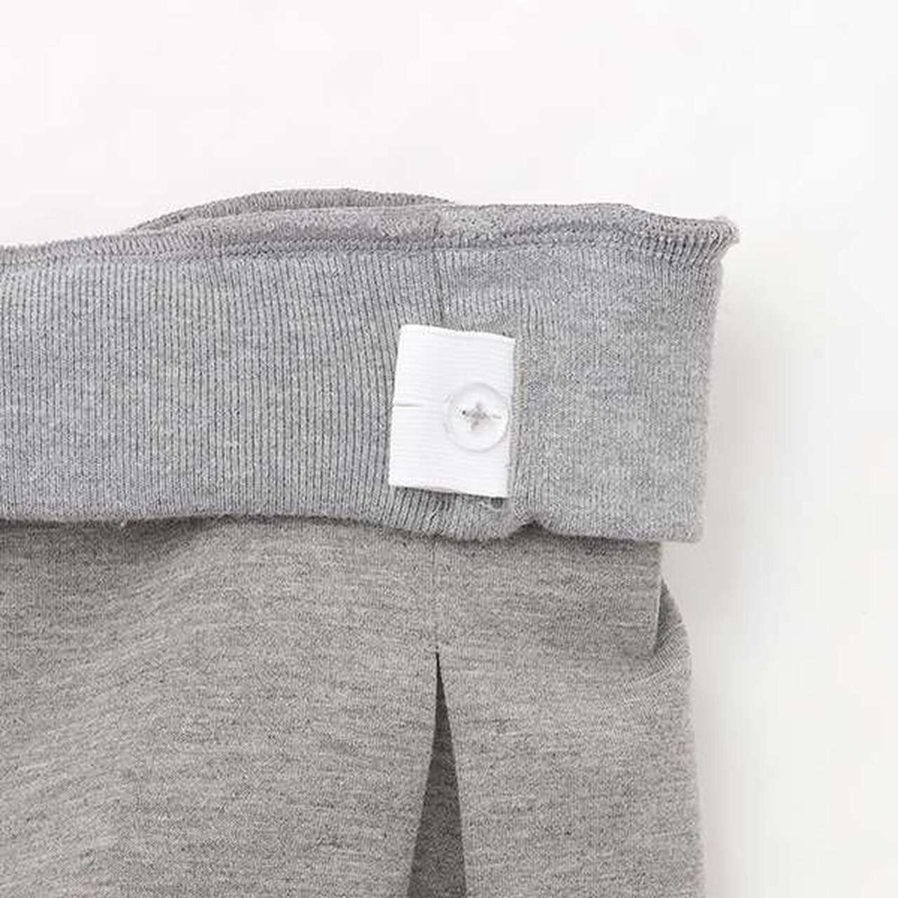 Jersey Skirt & Lace Pants Set,Gray, large image number 7