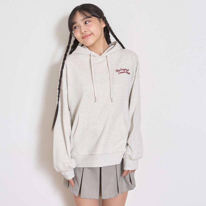 Back Sagara Loose Parka,Smoke white, medium image number 14